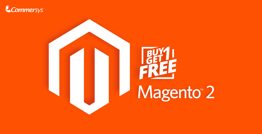 Magento 2 Buy one get one free